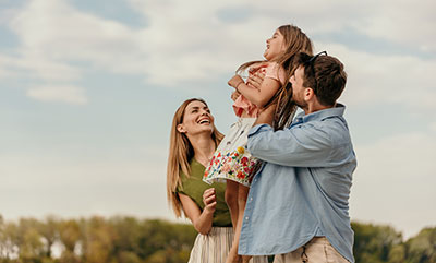 Happy Family enjoying their vacation with a BCAA Travel Insurance