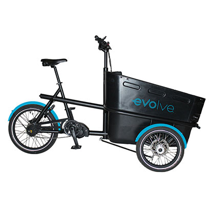 Evolve E-Cargo Box Bike