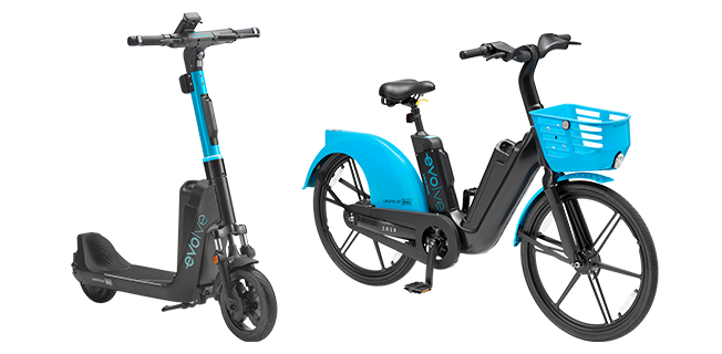 Evolve E-bike and Scooter