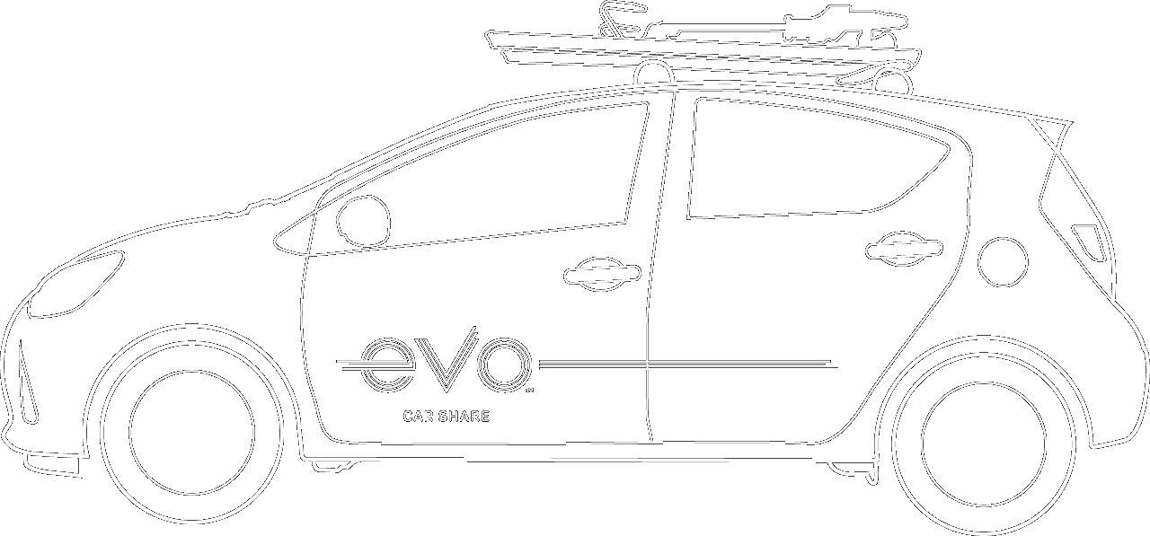 Evo Car Share cars have everything you need