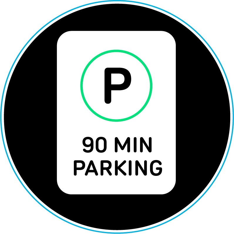 90 Min Parking