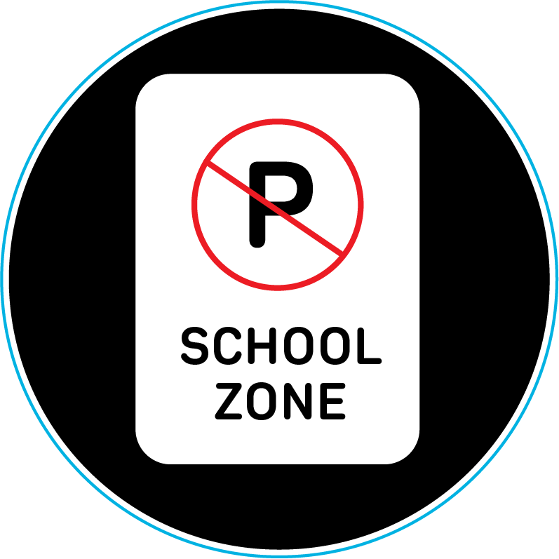 No Parking School Zone